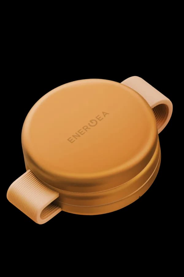Energea AluMag Trio 3in1 Katlanabilir Qi2 Destekli 15W Telefon Saat Airpods Masaüstü Hızlı Şarj Standı - Turuncu