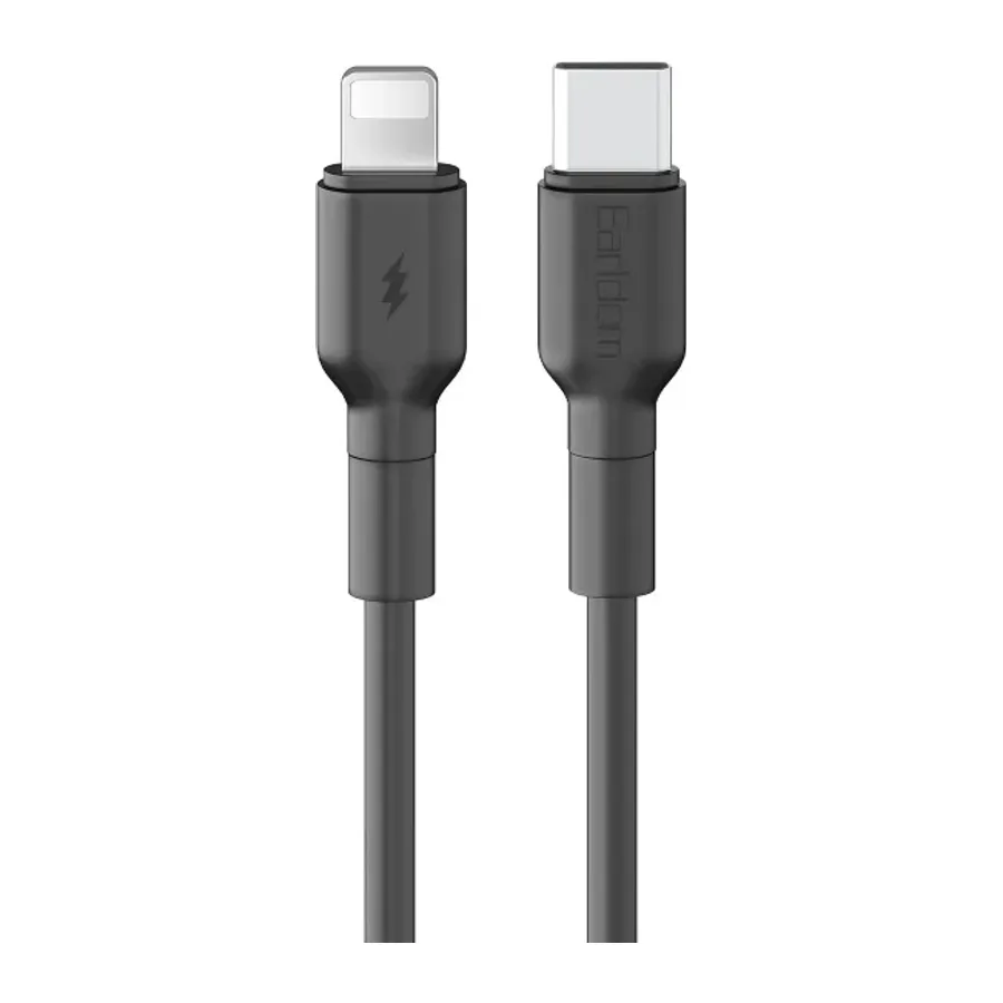 Earldom EC-198CL 1M 30W Type-C to Lightning PD Hızlı Şarj Kablosu - Siyah