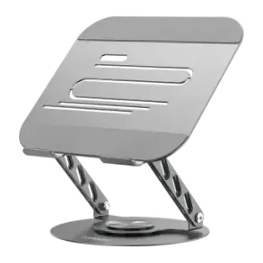 Earldom EH332 360 Derece Ayarlanabilir Metal Laptop Standı - Gri