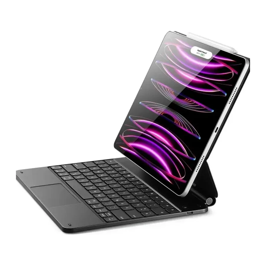 ESR Apple iPad Air 11 (2024) Rebound Manyetik Klavyeli Tablet Kılıfı - Siyah - görsel 2