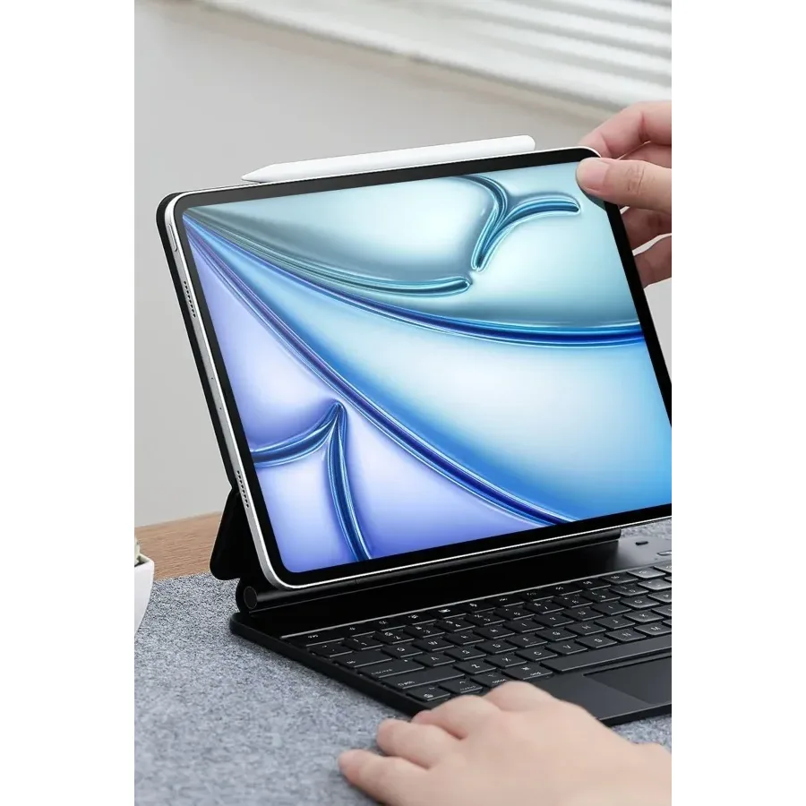 ESR Apple iPad Air 11 (2024) Rebound Manyetik Klavyeli Tablet Kılıfı - Siyah - görsel 3