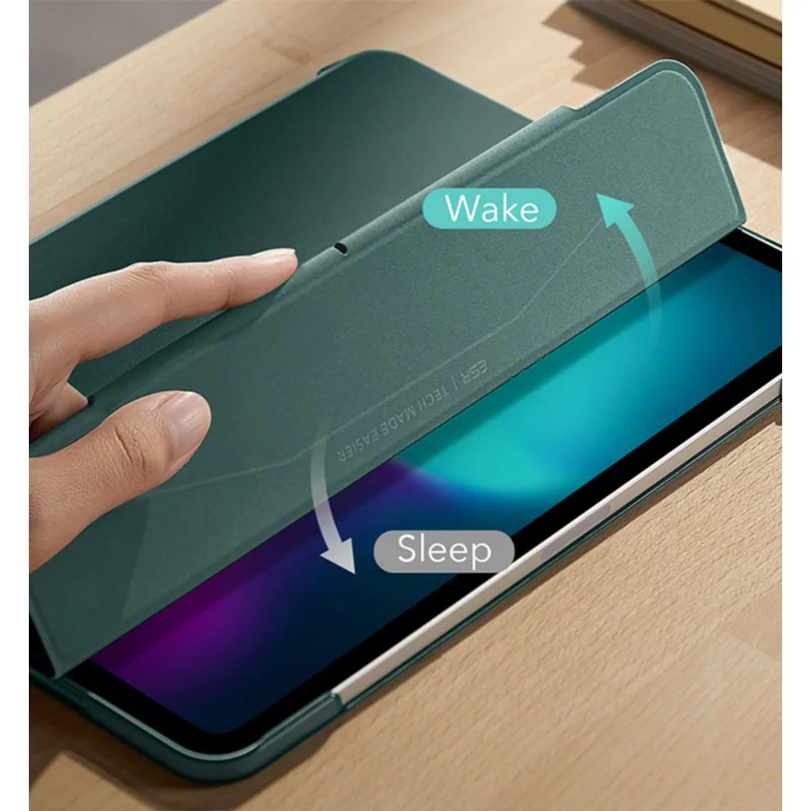 ESR Apple iPad Air 13 (2024) Ascend Trifold Tablet Kılıfı - Koyu Yeşil - görsel 3