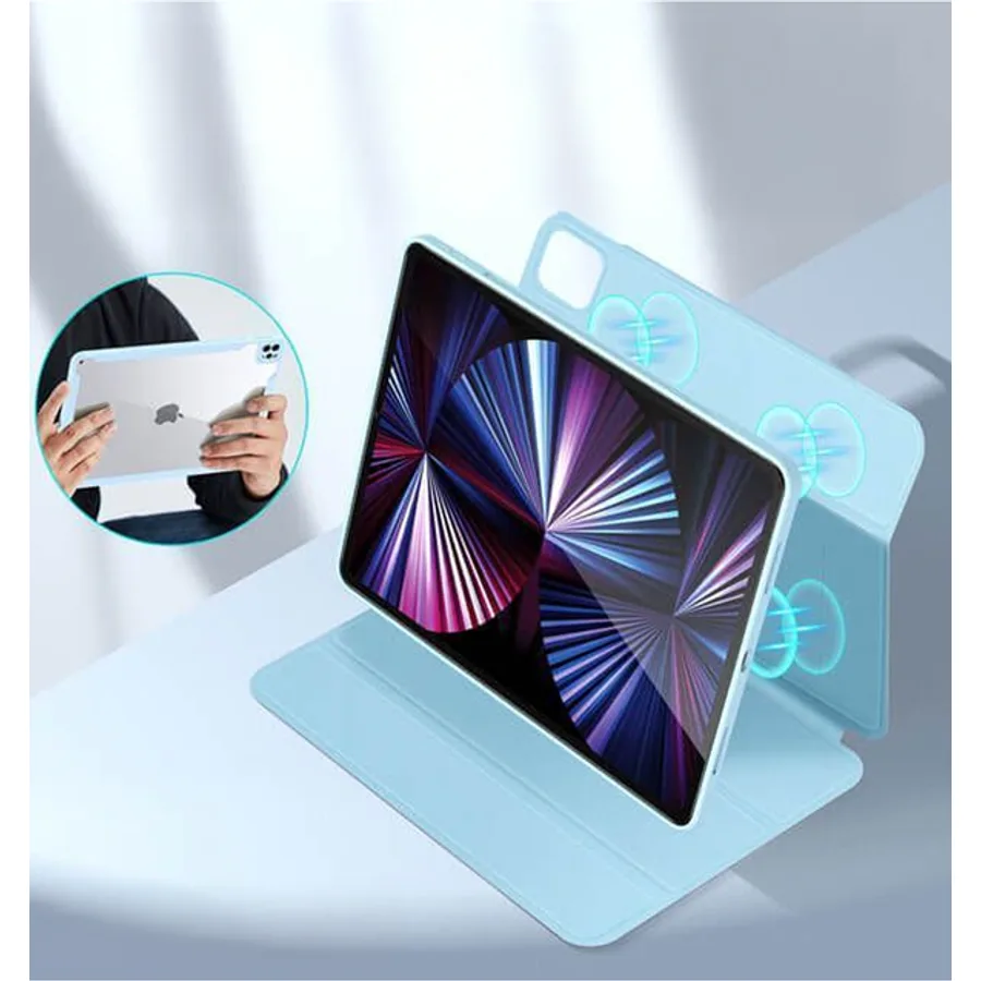 ESR Apple iPad Pro 11 (2021) Rebound Hybrid 360 Manyetik Tablet Kılıfı - Mavi - görsel 3