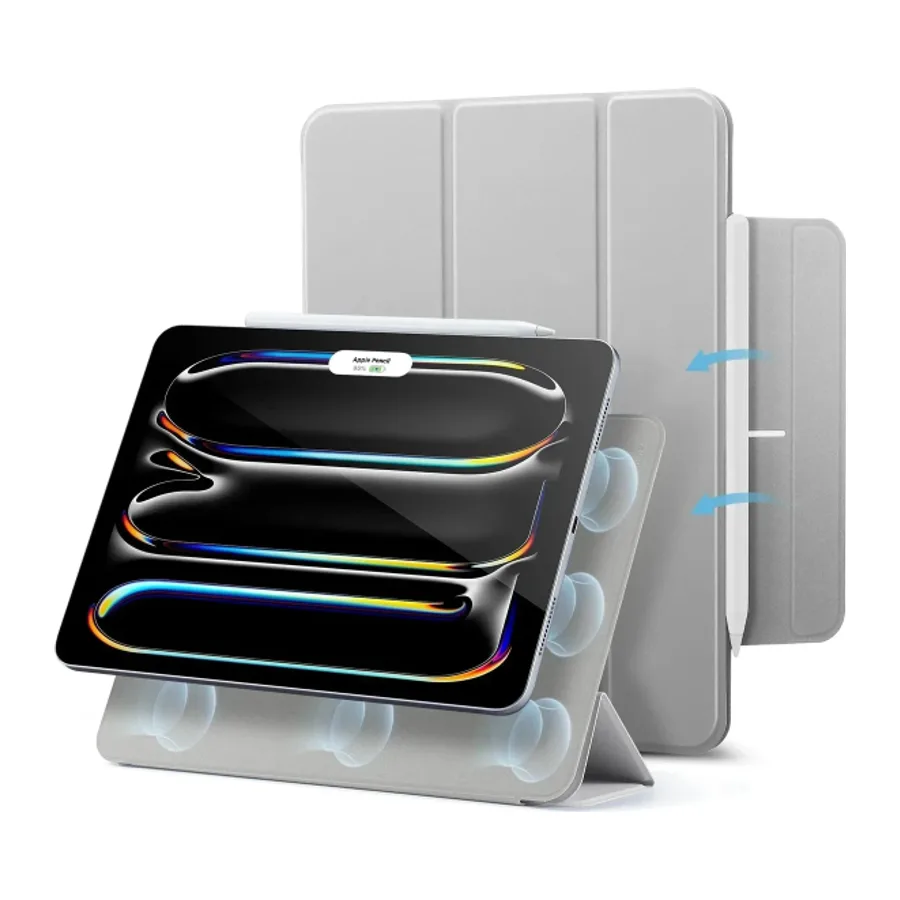 ESR Apple iPad Pro 11 (2024) Rebound Manyetik Tablet Kılıfı - Gri — 1. görsel