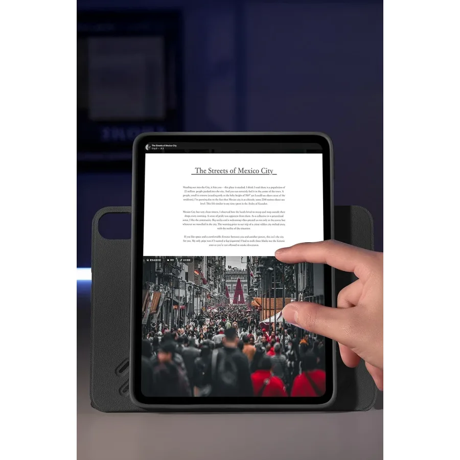 ESR Apple iPad Pro 11 (2024) Shift Manyetik Tablet Kılıfı - Mor - görsel 5