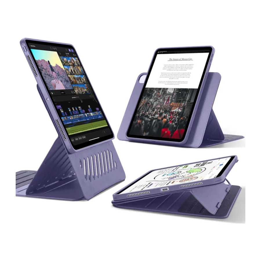 ESR Apple iPad Pro 13 (2024) Shift Manyetik Tablet Kılıfı - Mor — 1. görsel