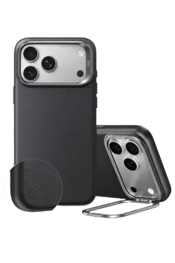 ESR Apple iPhone 18 Pro Max/17 Pro Max Atelier Magsafe Standlı Kapak - Siyah - görsel 2