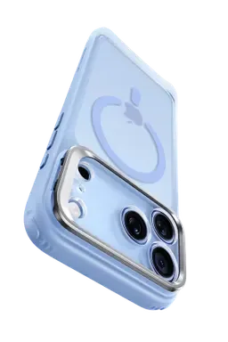 ESR Apple iPhone 18 Pro Max/17 Pro Max Classic Hybrid Magsafe Standlı Kapak - Açık Mavi - görsel 3