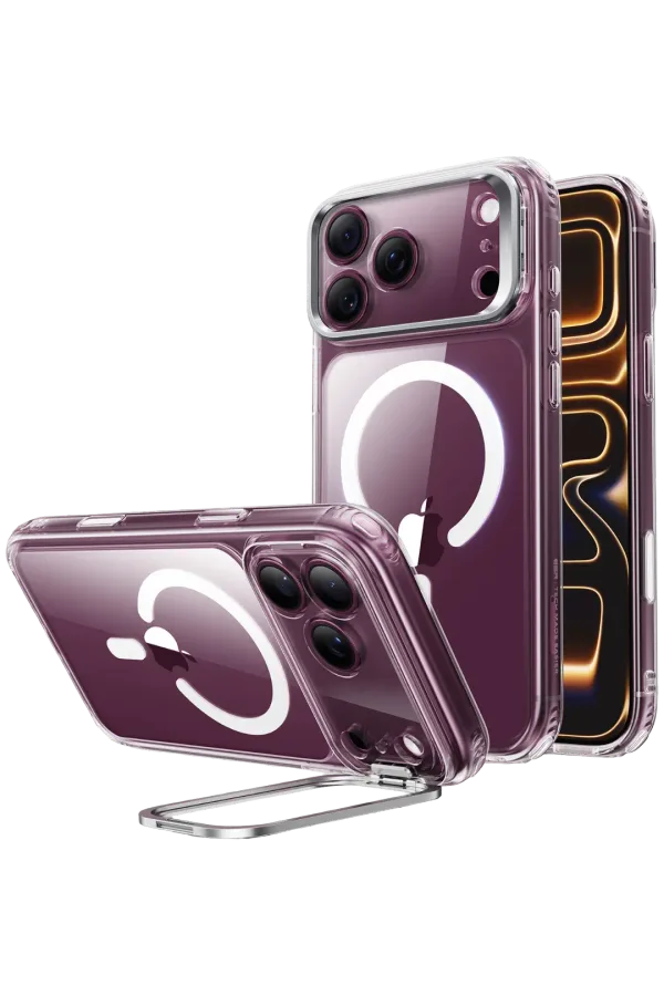ESR Apple iPhone 18 Pro Max/17 Pro Max Classic Hybrid Magsafe Standlı Kapak - Şeffaf