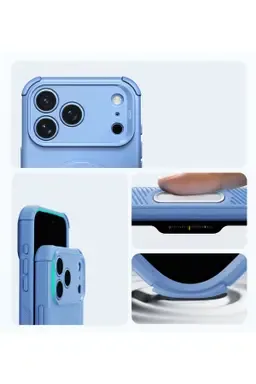 ESR Apple iPhone 18 Pro Max/17 Pro Max Cyber Tough Magsafe Kapak - Açık Mavi - görsel 4