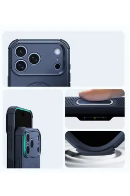 ESR Apple iPhone 18 Pro Max/17 Pro Max Cyber Tough Magsafe Kapak - Mavi - görsel 4