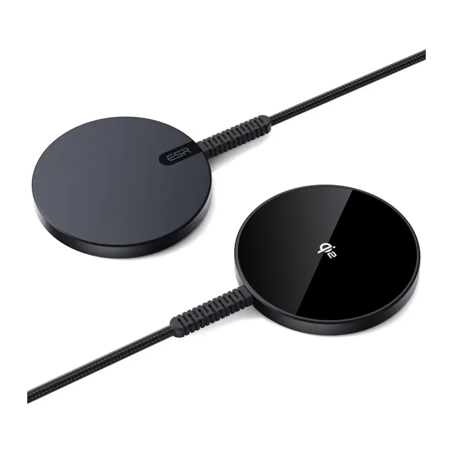 ESR Qi2 Mini HaloLock 15W Magsafe Şarj Aleti - Siyah