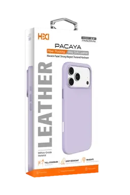 HDD Apple iPhone 18 Pro Max/17 Pro Max HBC-475 Pacaya Deri Kapak - Mor - görsel 4