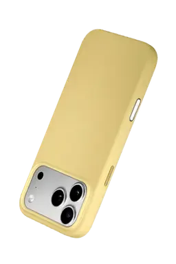 HDD Apple iPhone 18 Pro Max/17 Pro Max HBC-475 Pacaya Deri Kapak - Sarı - görsel 3
