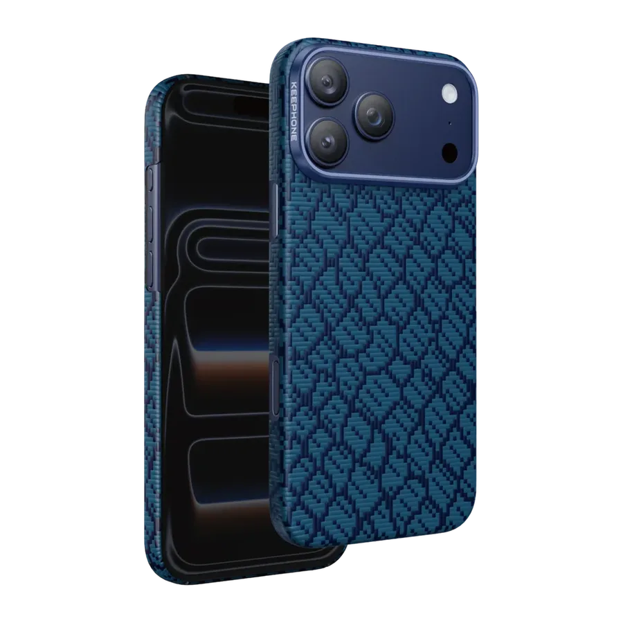 Keephone Apple iPhone 18 Pro Max/17 Pro Max Drakon Aramid Magsafe Kapak - Lacivert — 1. görsel