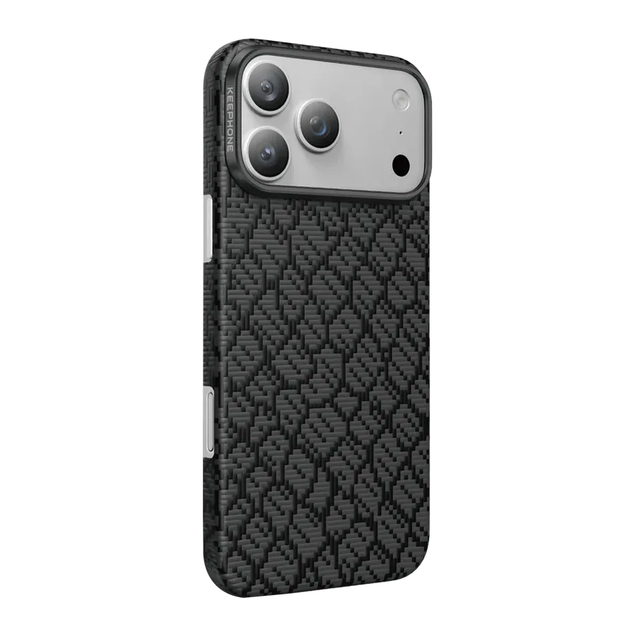 Keephone Apple iPhone 18 Pro Max/17 Pro Max Drakon Aramid Magsafe Kapak - Siyah 2 - görsel 2