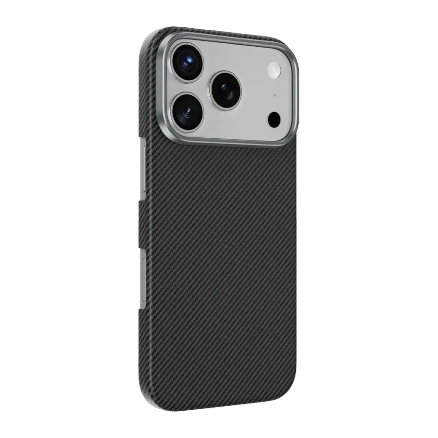 Keephone Apple iPhone 18 Pro Max/17 Pro Max Kevlar Sweden Magsafe Kılıf - Siyah - görsel 3