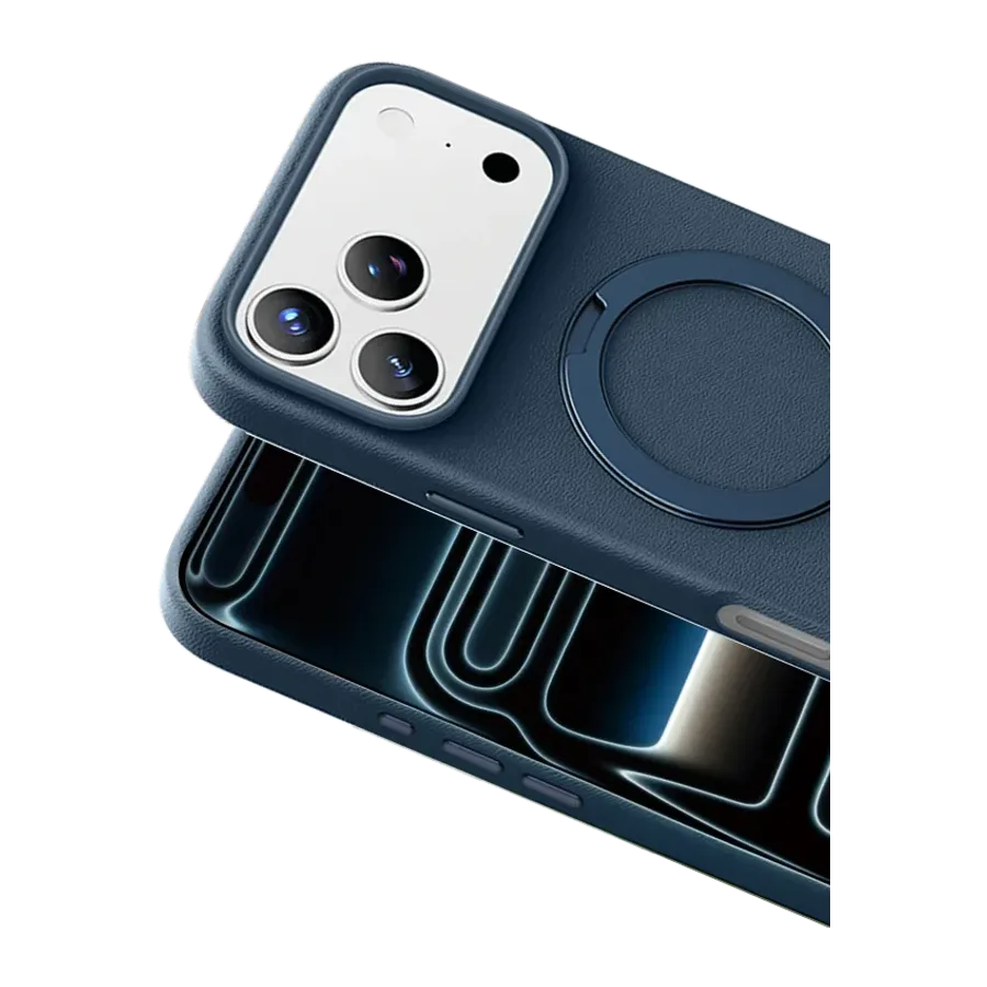 Keephone Apple iPhone 18 Pro Max/17 Pro Max Mehold Standlı Magsafe Kapak - Mavi - görsel 2