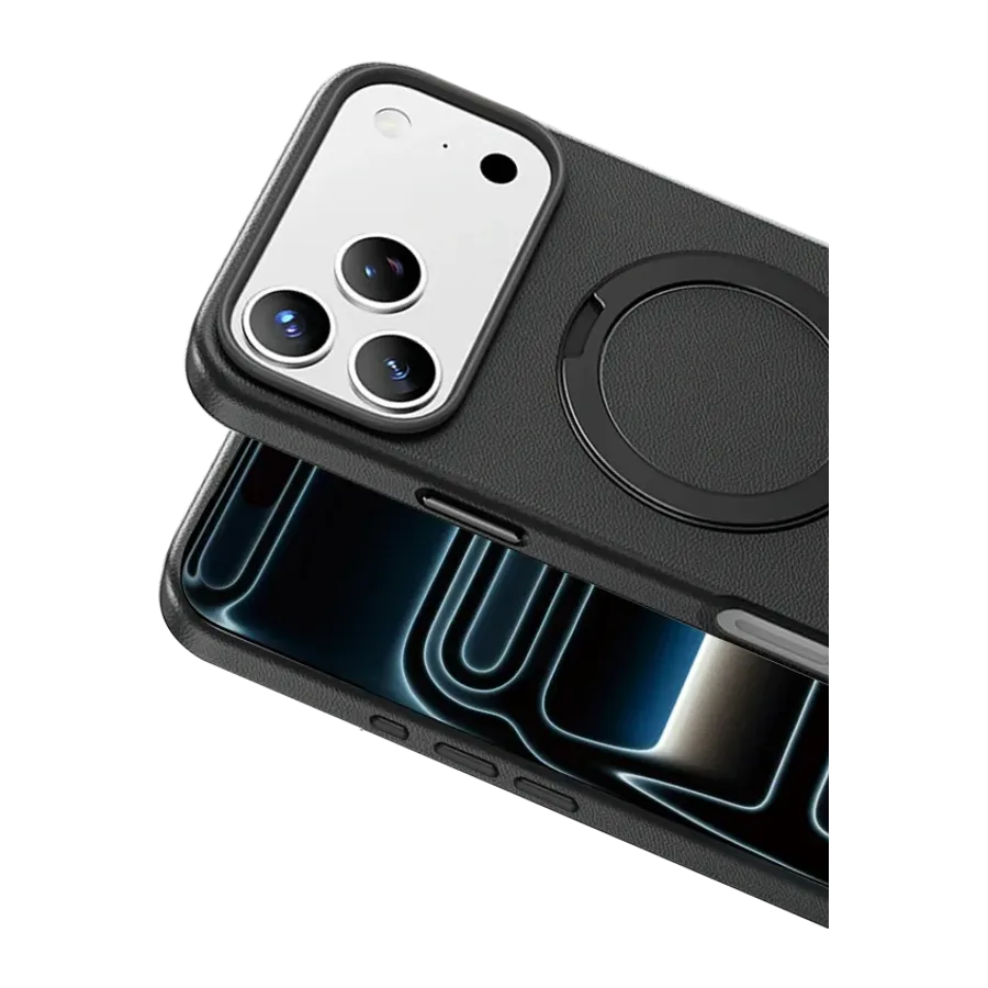 Keephone Apple iPhone 18 Pro Max/17 Pro Max Mehold Standlı Magsafe Kapak - Siyah - görsel 2
