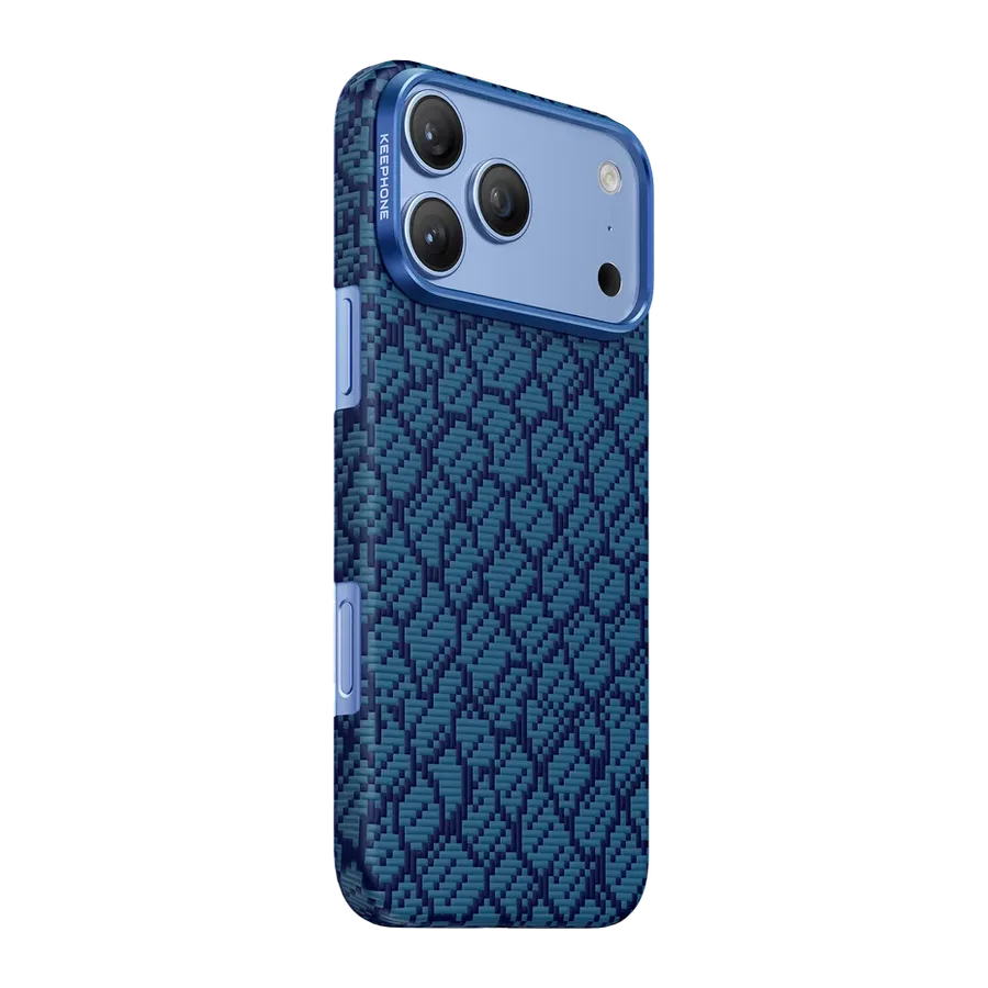 Keephone Apple iPhone 18 Pro Max/17 Pro Max Drakon Aramid Magsafe Kapak - Koyu Mavi — 1. görsel