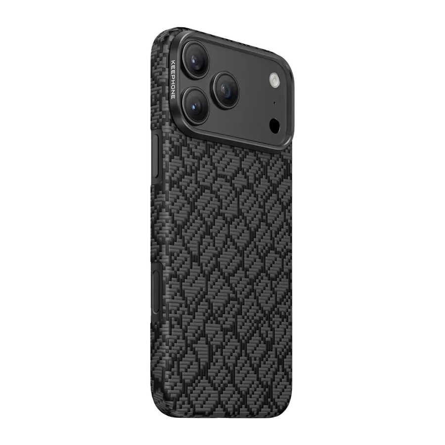 Keephone Apple iPhone 18 Pro Max/17 Pro Max Drakon Aramid Magsafe Kapak - Siyah — 1. görsel