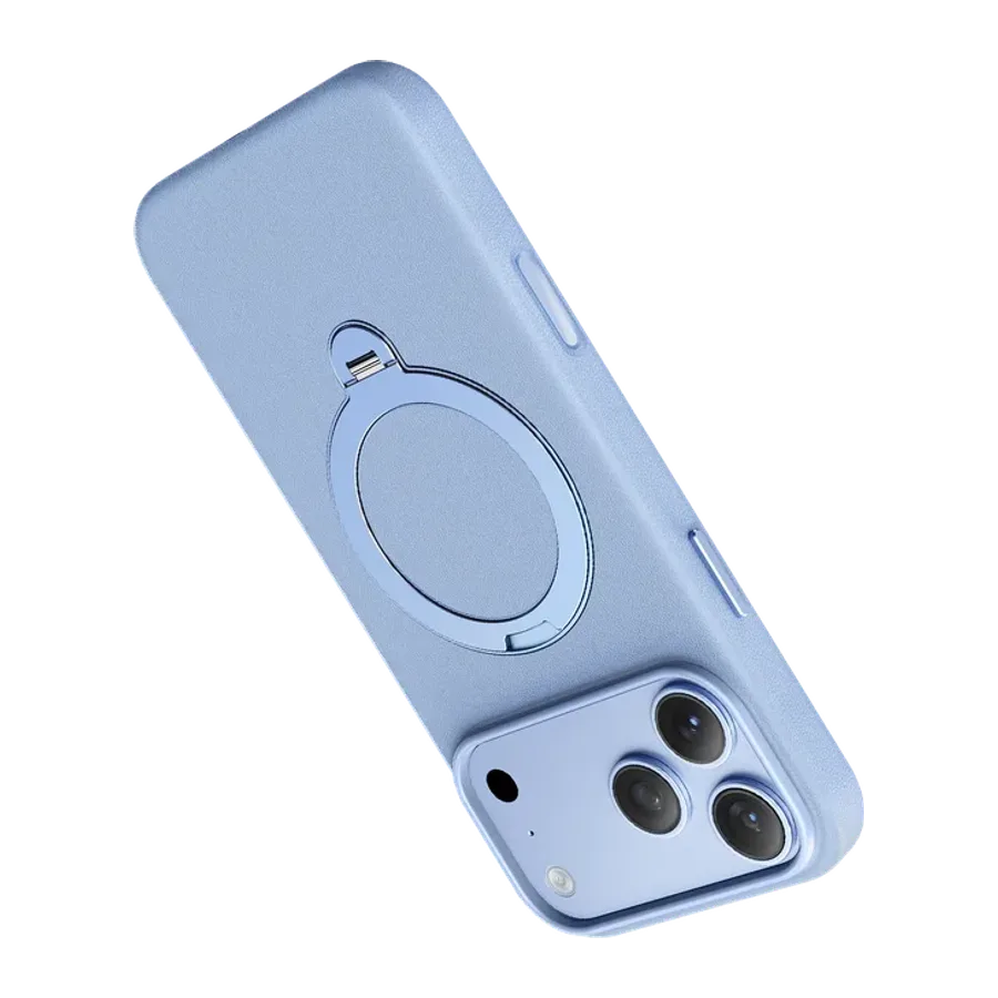 Keephone Apple iPhone 18 Pro Max/17 Pro Max Mehold Standlı Magsafe Kapak - Açık Mavi - görsel 2