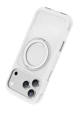 Keephone Apple iPhone 18 Pro Max/17 Pro Max Monica Airbag Pro Stantlı Magsafe Kapak - Beyaz - görsel 3