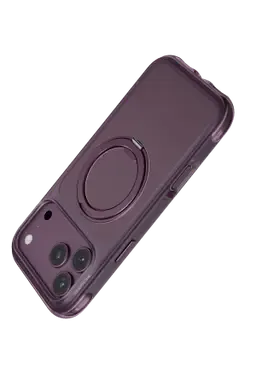 Keephone Apple iPhone 18 Pro Max/17 Pro Max Monica Airbag Pro Stantlı Magsafe Kapak - Bordo - görsel 3