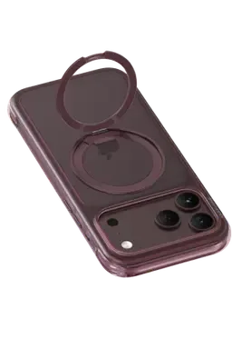 Keephone Apple iPhone 18 Pro Max/17 Pro Max Monica Airbag Pro Stantlı Magsafe Kapak - Bordo - görsel 5