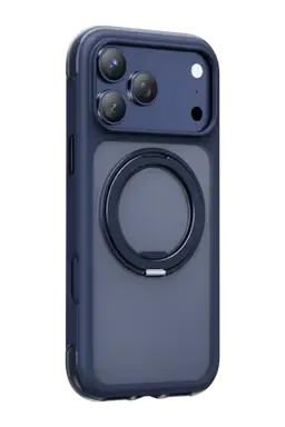 Keephone Apple iPhone 18 Pro Max/17 Pro Max Monica Airbag Pro Stantlı Magsafe Kapak - Lacivert - görsel 2
