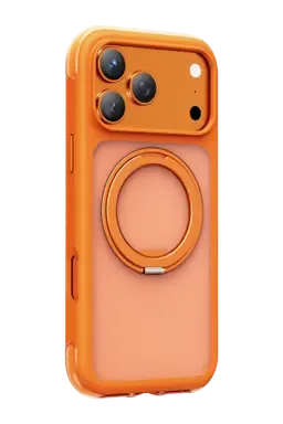 Keephone Apple iPhone 18 Pro Max/17 Pro Max Monica Airbag Pro Stantlı Magsafe Kapak - Turuncu - görsel 2