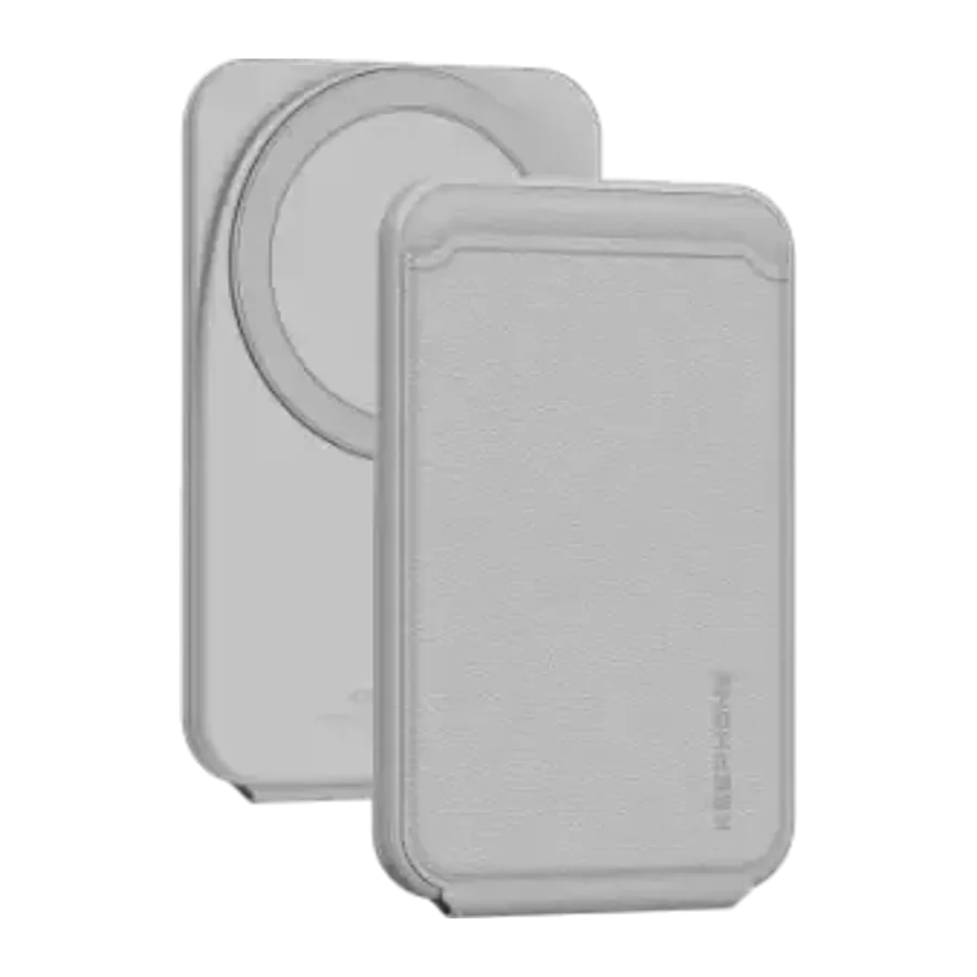 Keephone MagFold Deri Manyetik Cüzdan - Gri