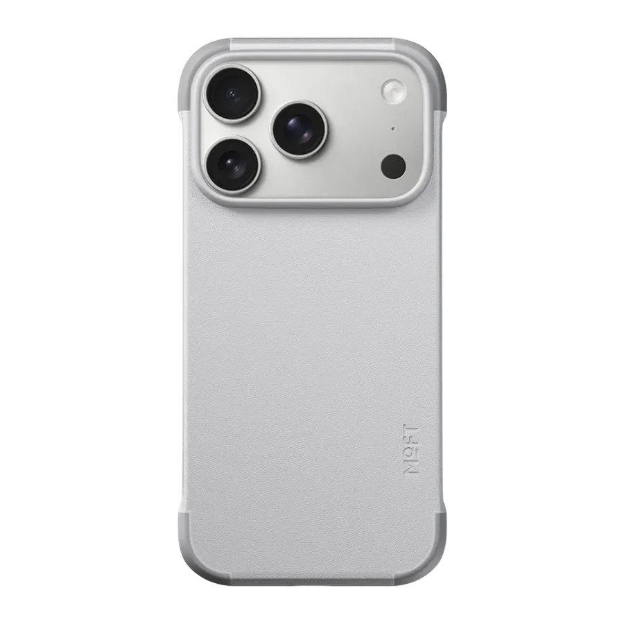 MOFT Apple iPhone 17 Pro Max/18 Pro Max Frame Movas Deri Magsafe Kapak - Beyaz - görsel 4