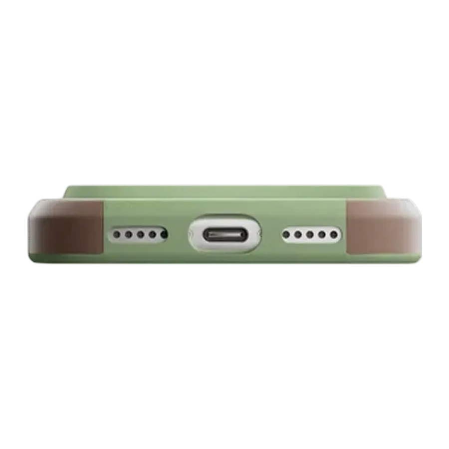 MOFT Apple iPhone 18 Pro Max/17 Pro Max Frame Movas Deri Magsafe Kapak - Su Yeşili - görsel 4