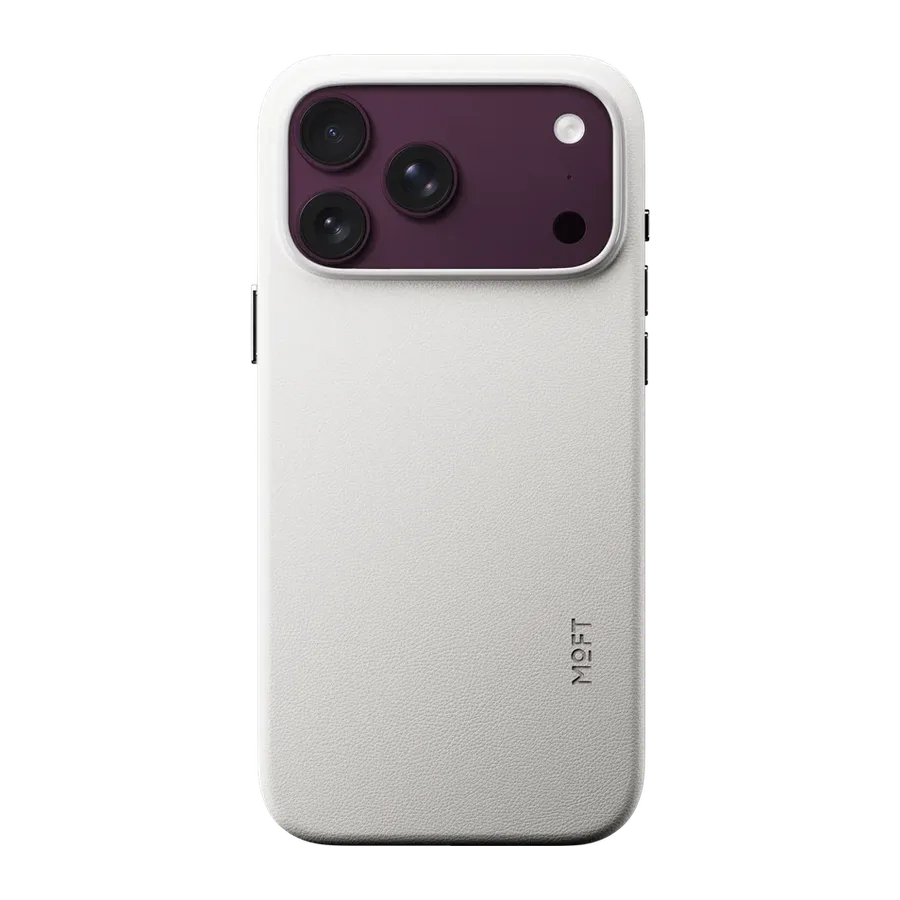 MOFT Apple iPhone 18 Pro Max/17 Pro Max Snap Movas Deri Magsafe Kapak - Beyaz — 1. görsel