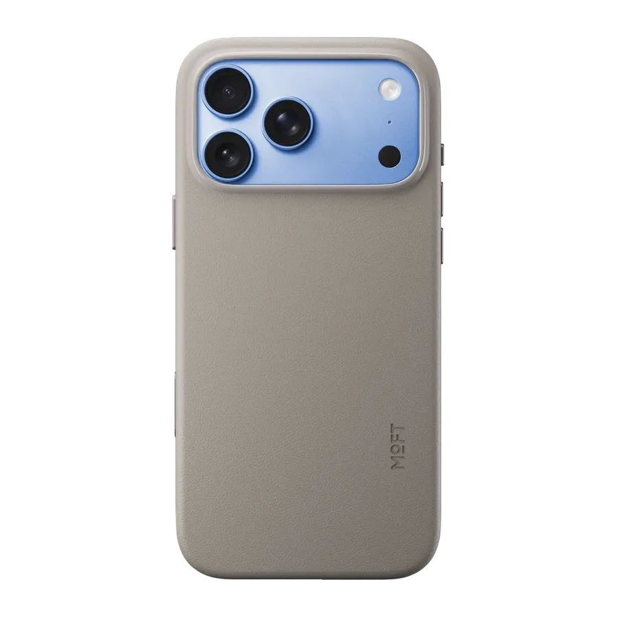 MOFT Apple iPhone 18 Pro Max/17 Pro Max Snap Movas Deri Magsafe Kapak - Koyu Gri — 1. görsel