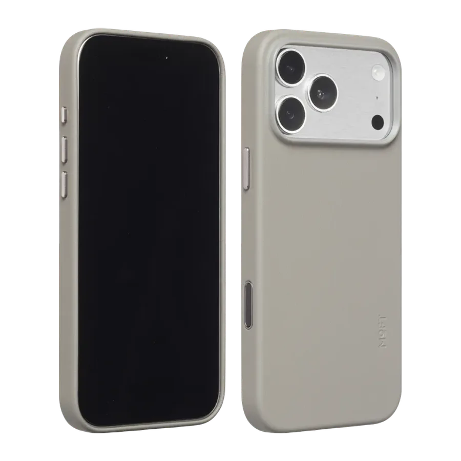 MOFT Apple iPhone 18 Pro Max/17 Pro Max Snap Movas Deri Magsafe Kapak - Koyu Gri - görsel 6