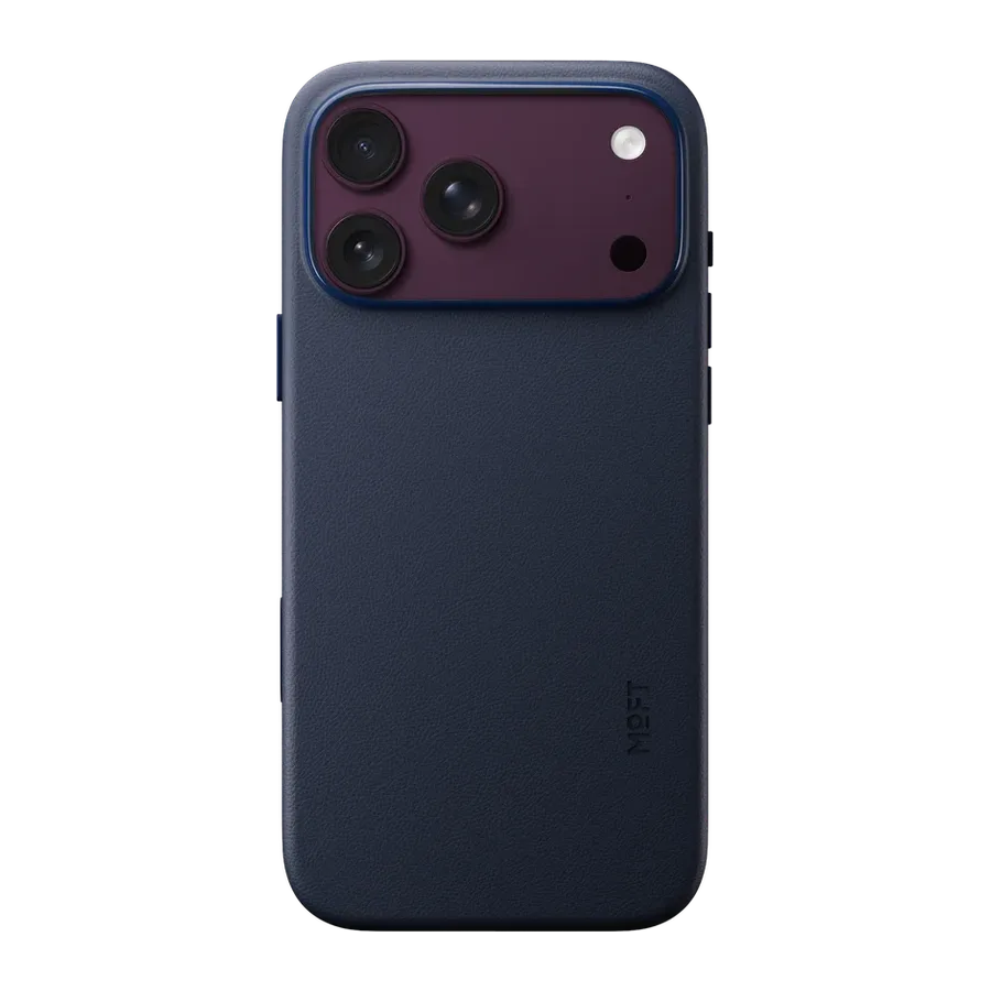 MOFT Apple iPhone 18 Pro Max/17 Pro Max Snap Movas Deri Magsafe Kapak - Lacivert — 1. görsel
