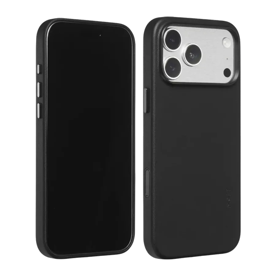 MOFT Apple iPhone 18 Pro Max/17 Pro Max Snap Movas Deri Magsafe Kapak - Siyah - görsel 2