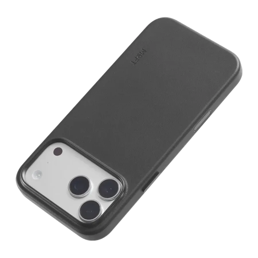 MOFT Apple iPhone 18 Pro Max/17 Pro Max Snap Movas Deri Magsafe Kapak - Siyah - görsel 5