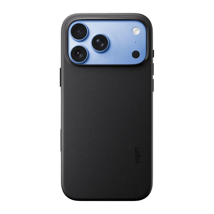 MOFT Apple iPhone 18 Pro Max/17 Pro Max Snap Movas Deri Magsafe Kapak - Siyah — 1. görsel