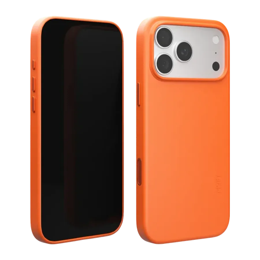 MOFT Apple iPhone 18 Pro Max/17 Pro Max Snap Movas Deri Magsafe Kapak - Turuncu - görsel 3