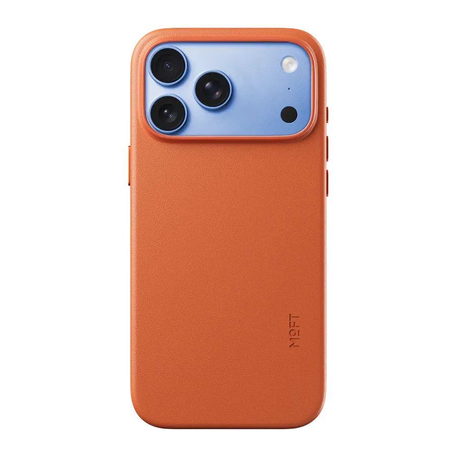 MOFT Apple iPhone 18 Pro Max/17 Pro Max Snap Movas Deri Magsafe Kapak - Turuncu — 1. görsel