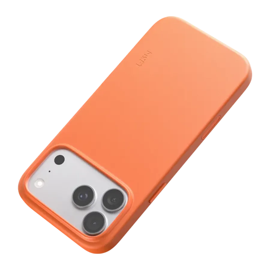 MOFT Apple iPhone 18 Pro Max/17 Pro Max Snap Movas Deri Magsafe Kapak - Turuncu - görsel 7