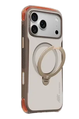 Torras Apple iPhone 18 Pro Max/17 Pro Max Ostand Q3 Air Pro Standlı Magsafe Kapak - Gravel Dust - görsel 2