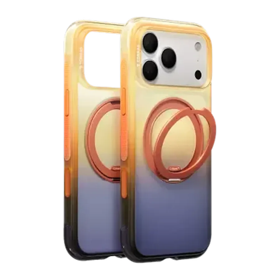 Torras Apple iPhone 18 Pro Max/17 Pro Max O3 Air Gradient Standlı Magsafe Kapak - Arizona Glow