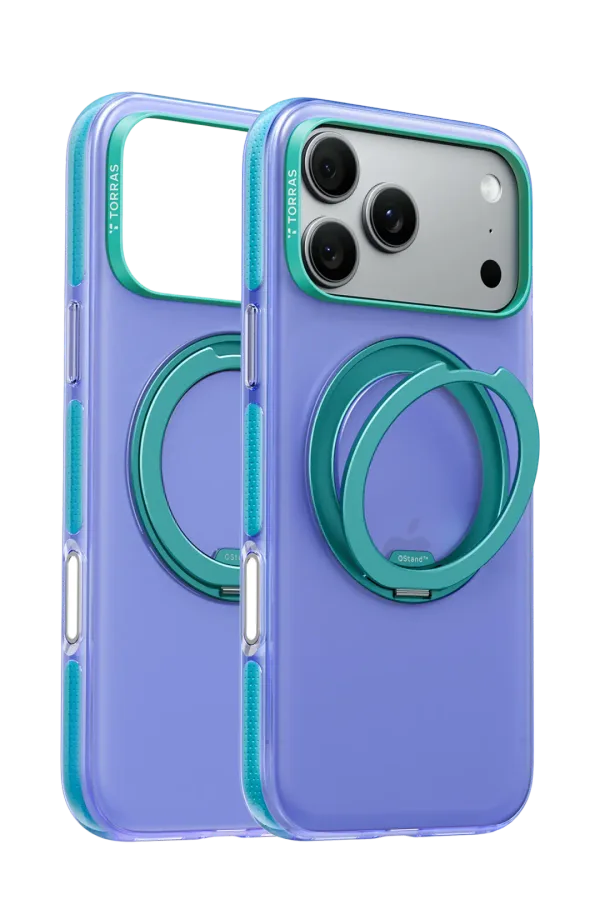 Torras Apple iPhone 18 Pro Max/17 Pro Max Ostand O3 Hue Standlı Magsafe Kapak - Mavi