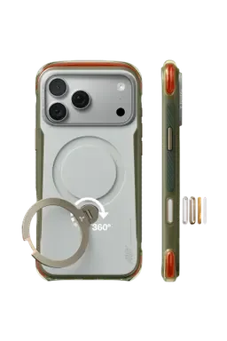 Torras Apple iPhone 18 Pro Max/17 Pro Max Ostand Q3 Air Pro Standlı Magsafe Kapak - Beyaz - görsel 3