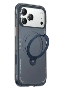 Torras Apple iPhone 18 Pro Max/17 Pro Max Ostand Q3 Air Standlı Magsafe Kapak - Lacivert - görsel 2