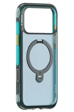 Torras Apple iPhone 18 Pro Max/17 Pro Max Ostand Q3 Air Standlı Magsafe Kapak - Yeşil - görsel 3